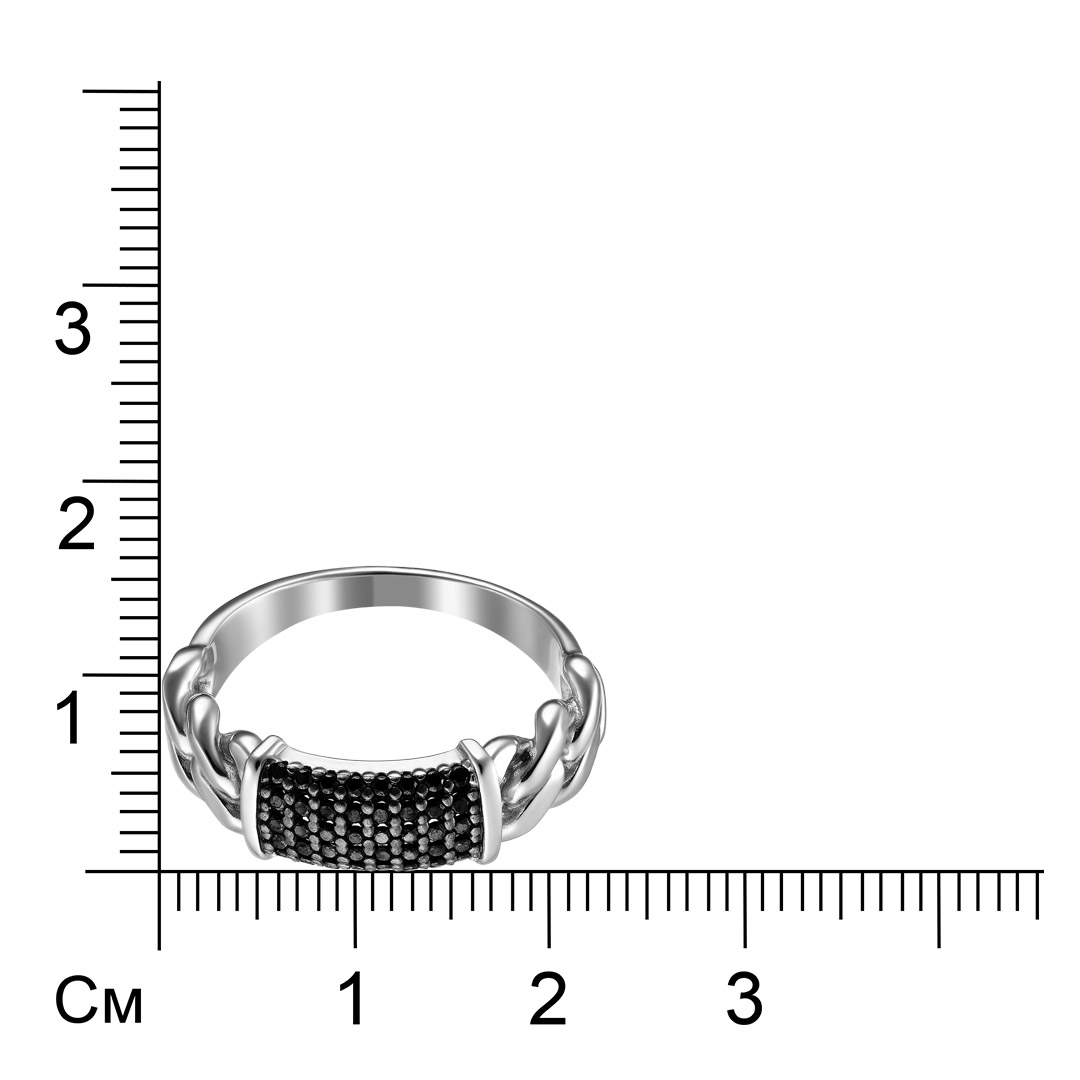 Серебряное кольцо со шпинелью