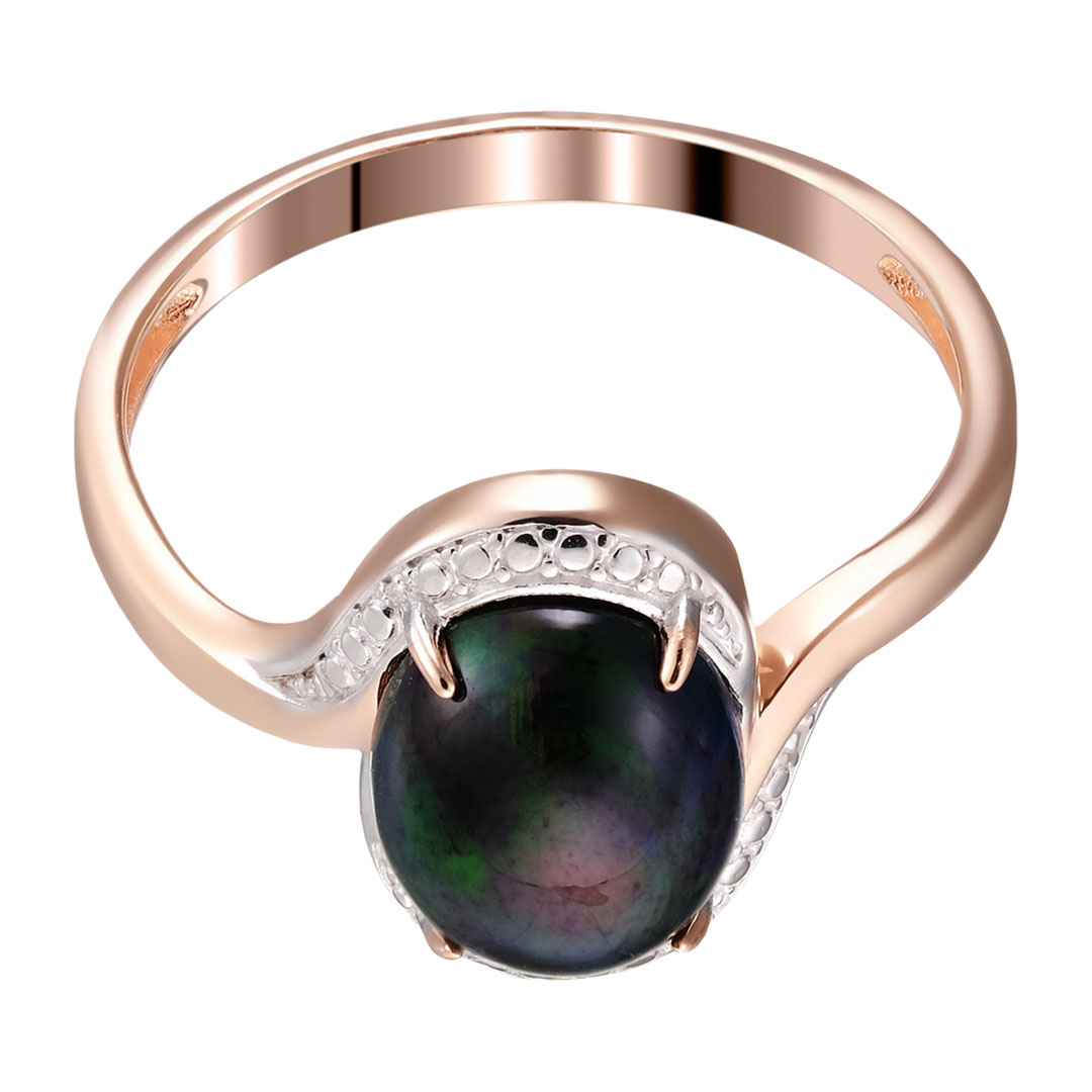 Серебряное кольцо 925 пробы; вставки 1 Опал;