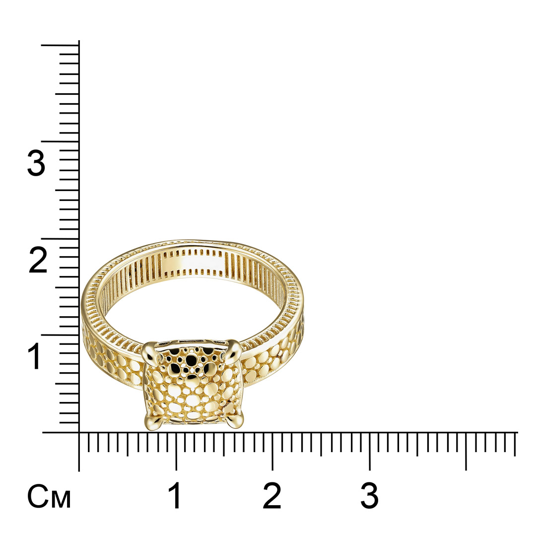 Кольцо из желтого золота