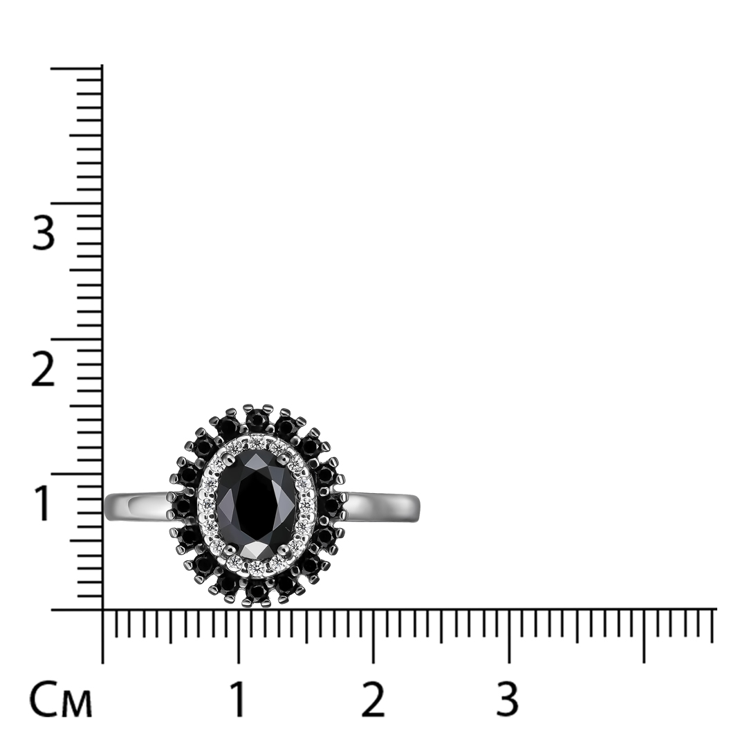 Серебряное кольцо со шпинелью