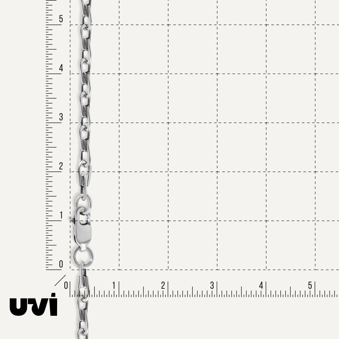 Серебряная цепь плетение "Фантазийное"