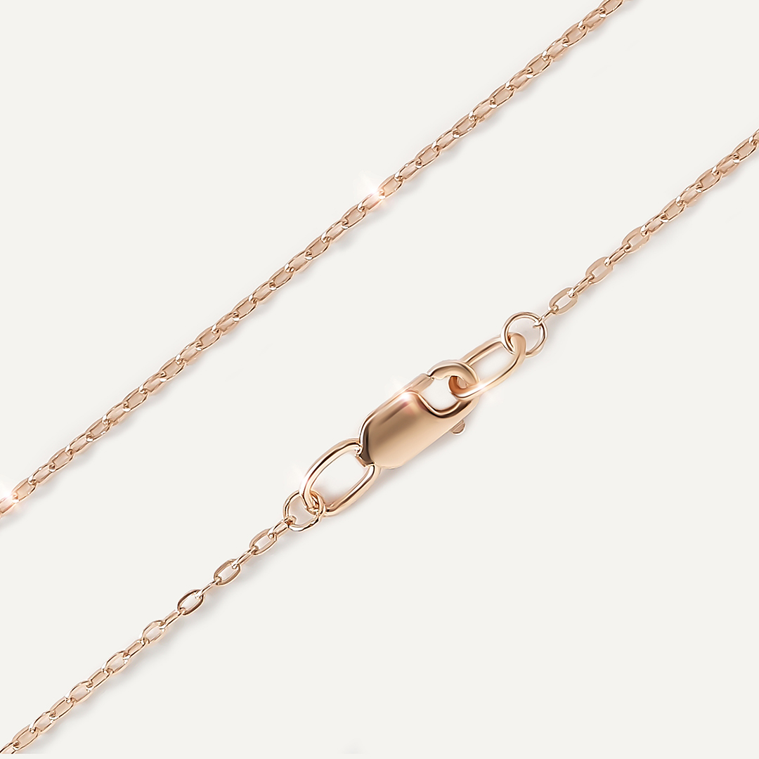 Серебряная цепь плетение "Якорное"