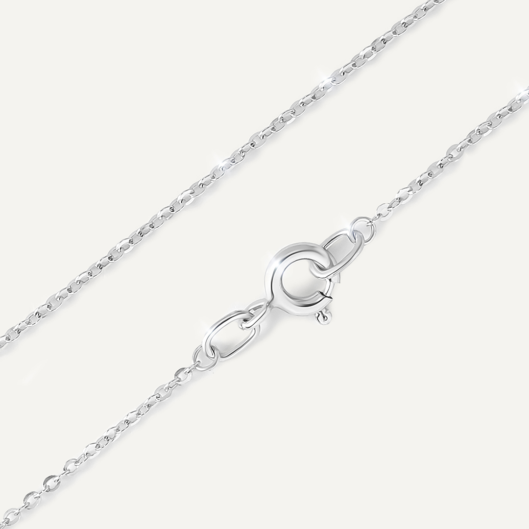 Серебряная цепь плетение "Якорное"