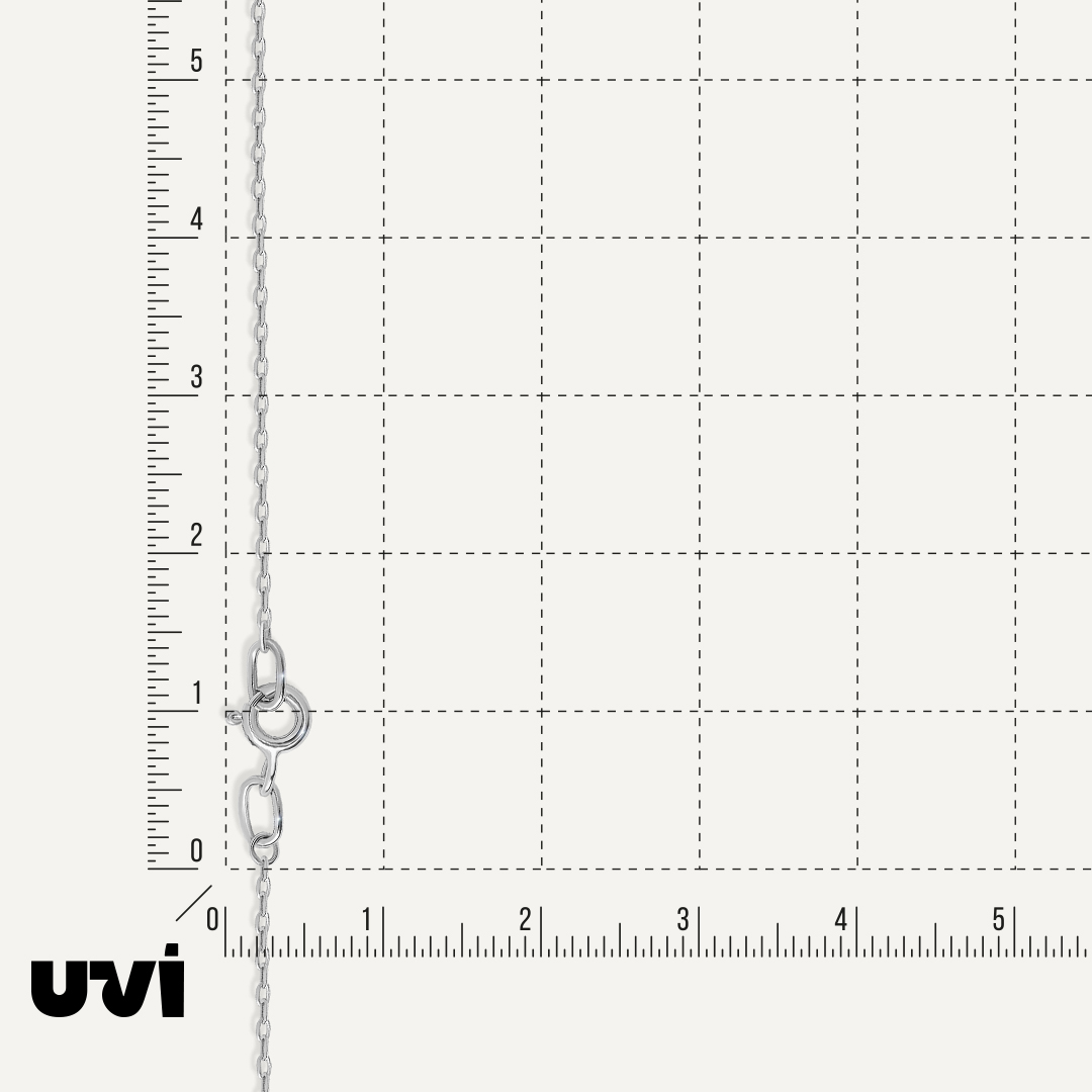 Серебряная цепь плетение "Якорное"