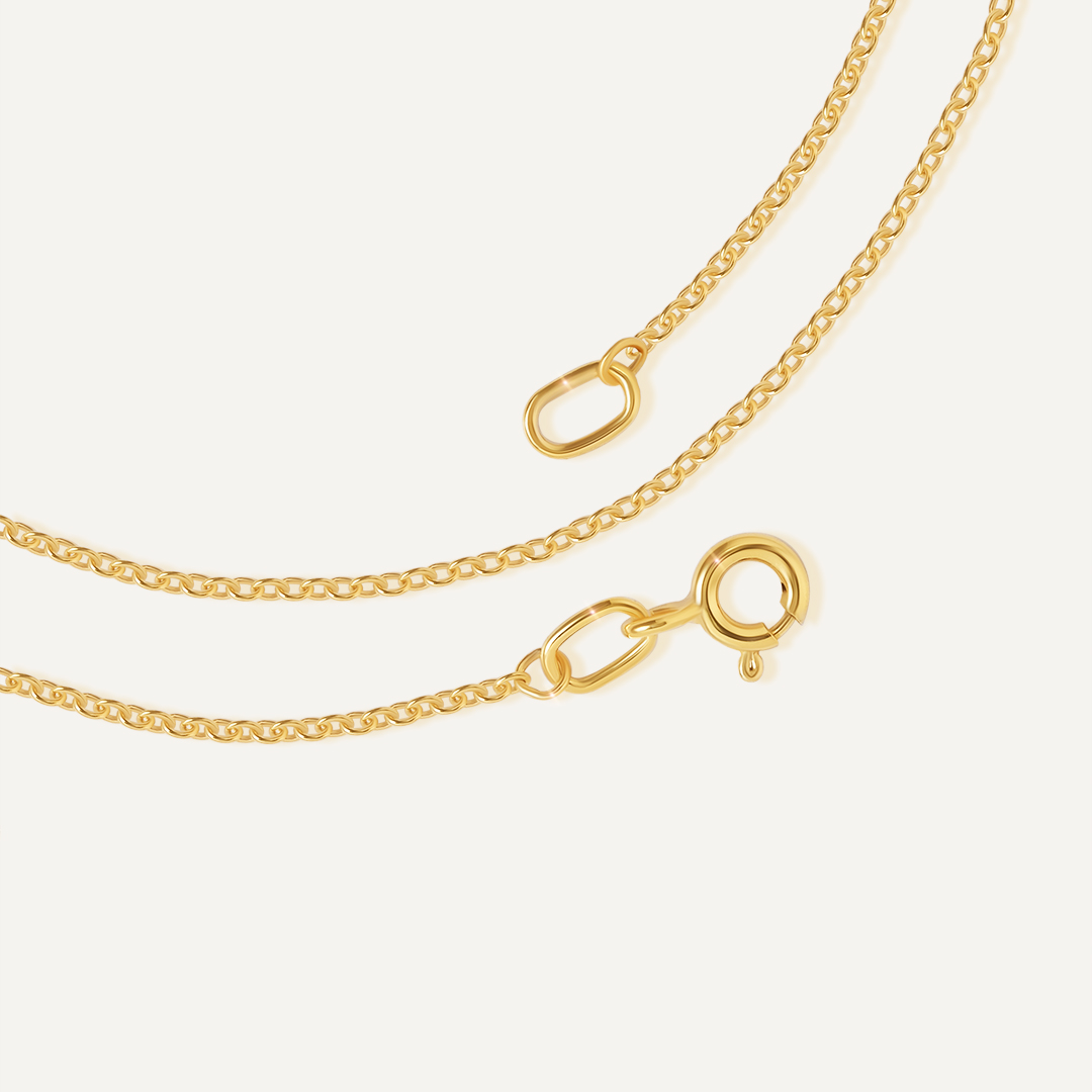 Серебряная цепь плетение "Якорное"