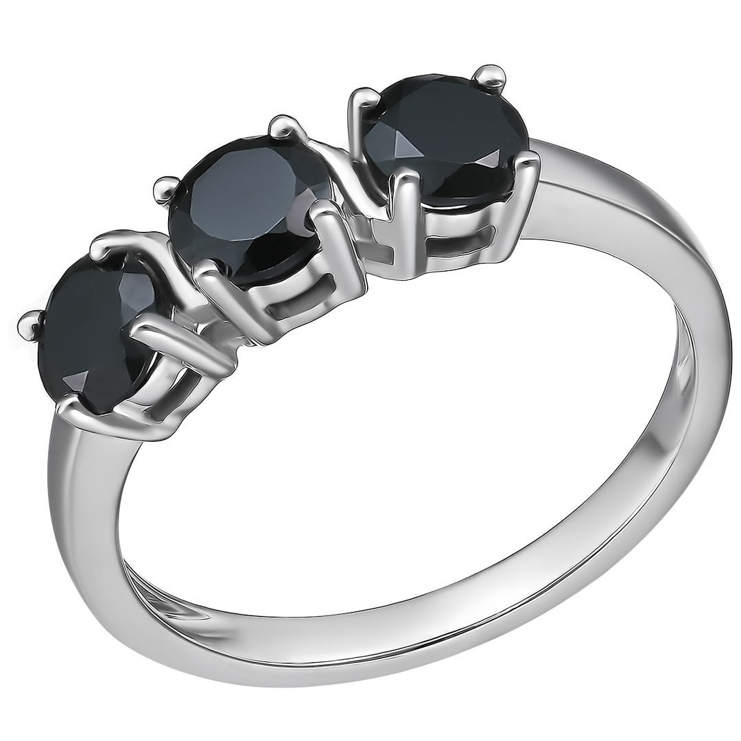 Серебряное кольцо со шпинелью