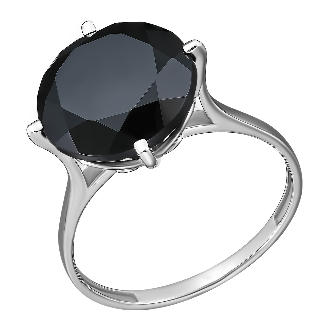 Серебряное кольцо 925 пробы; вставки 1 Турмалин;