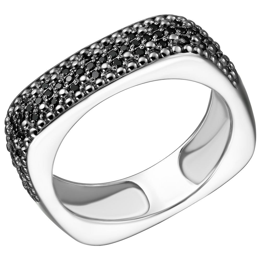 Серебряное кольцо со шпинелью