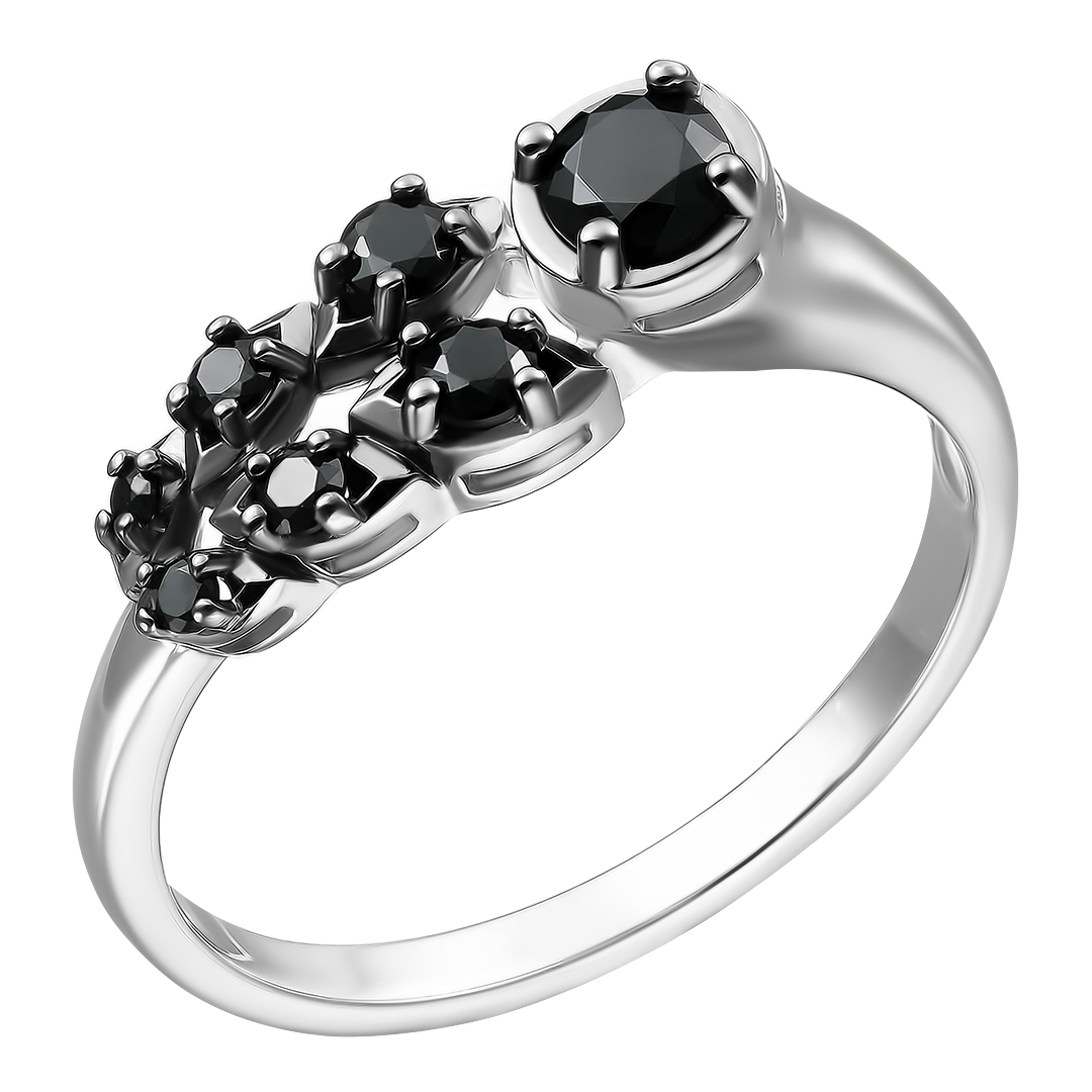 Серебряное кольцо со шпинелью