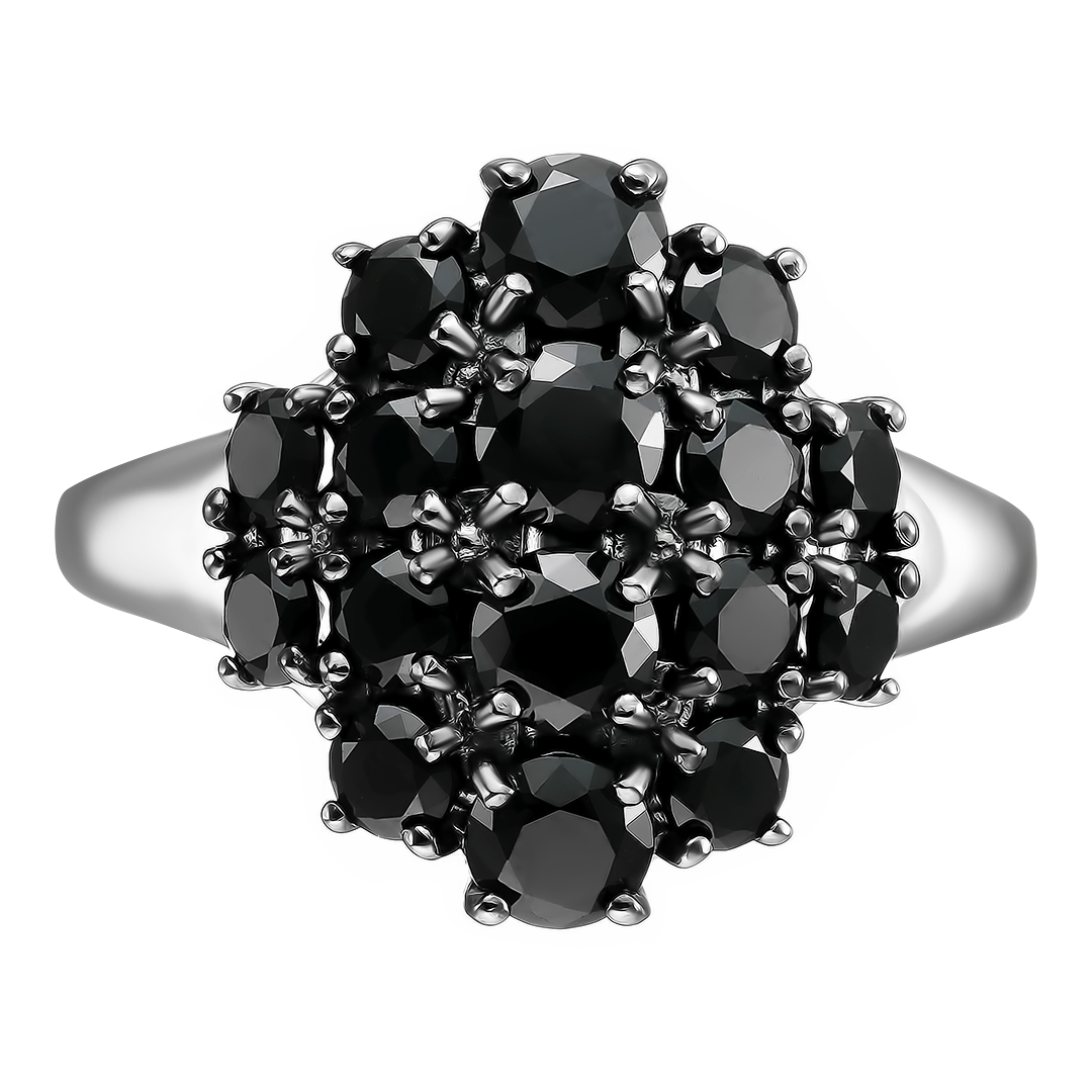 Серебряное кольцо со шпинелью