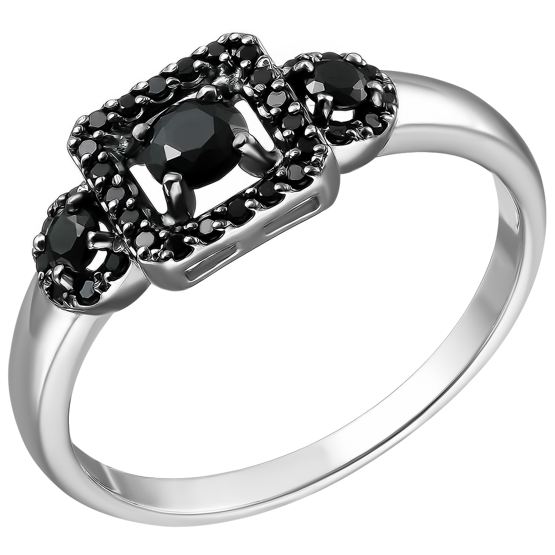 Серебряное кольцо со шпинелью