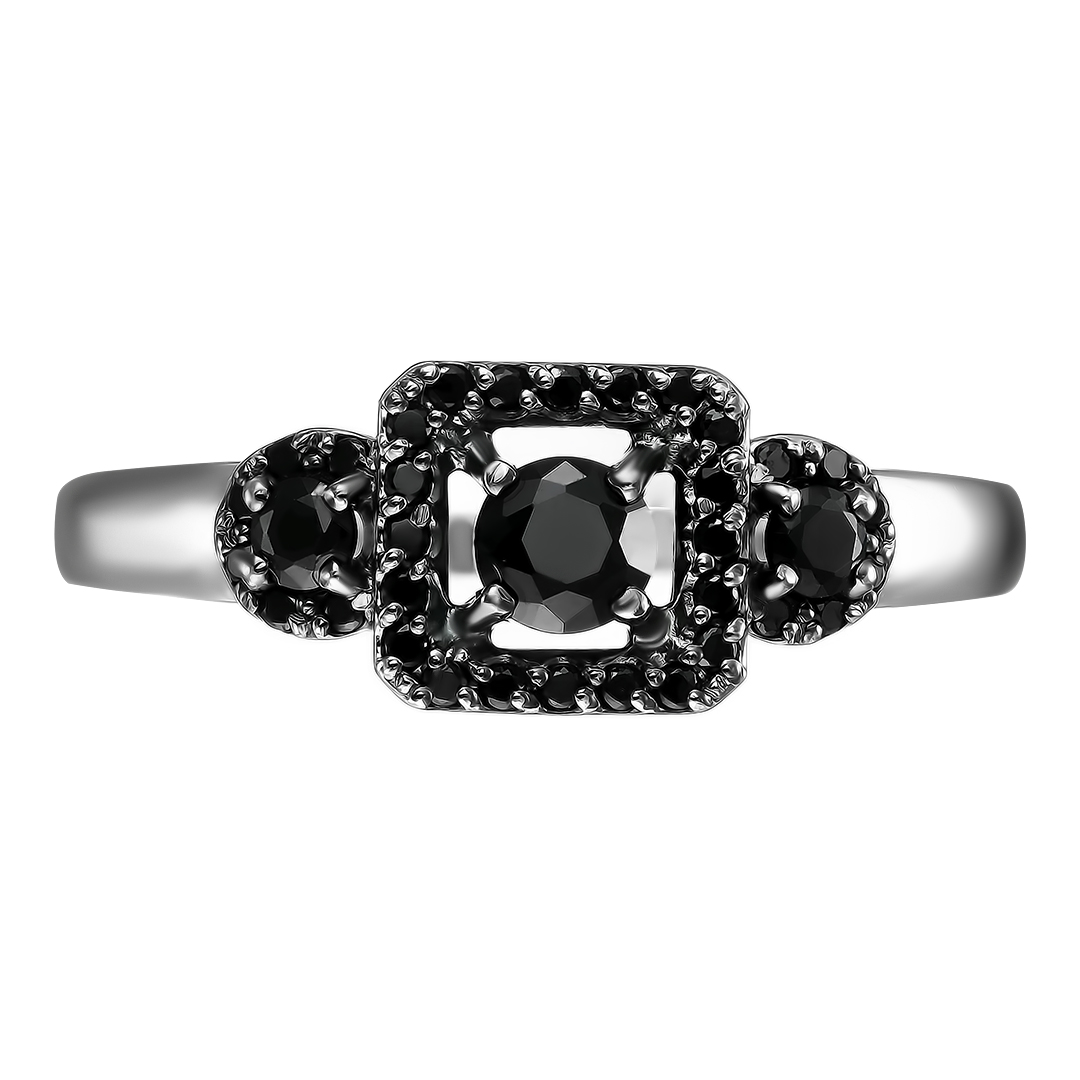Серебряное кольцо со шпинелью
