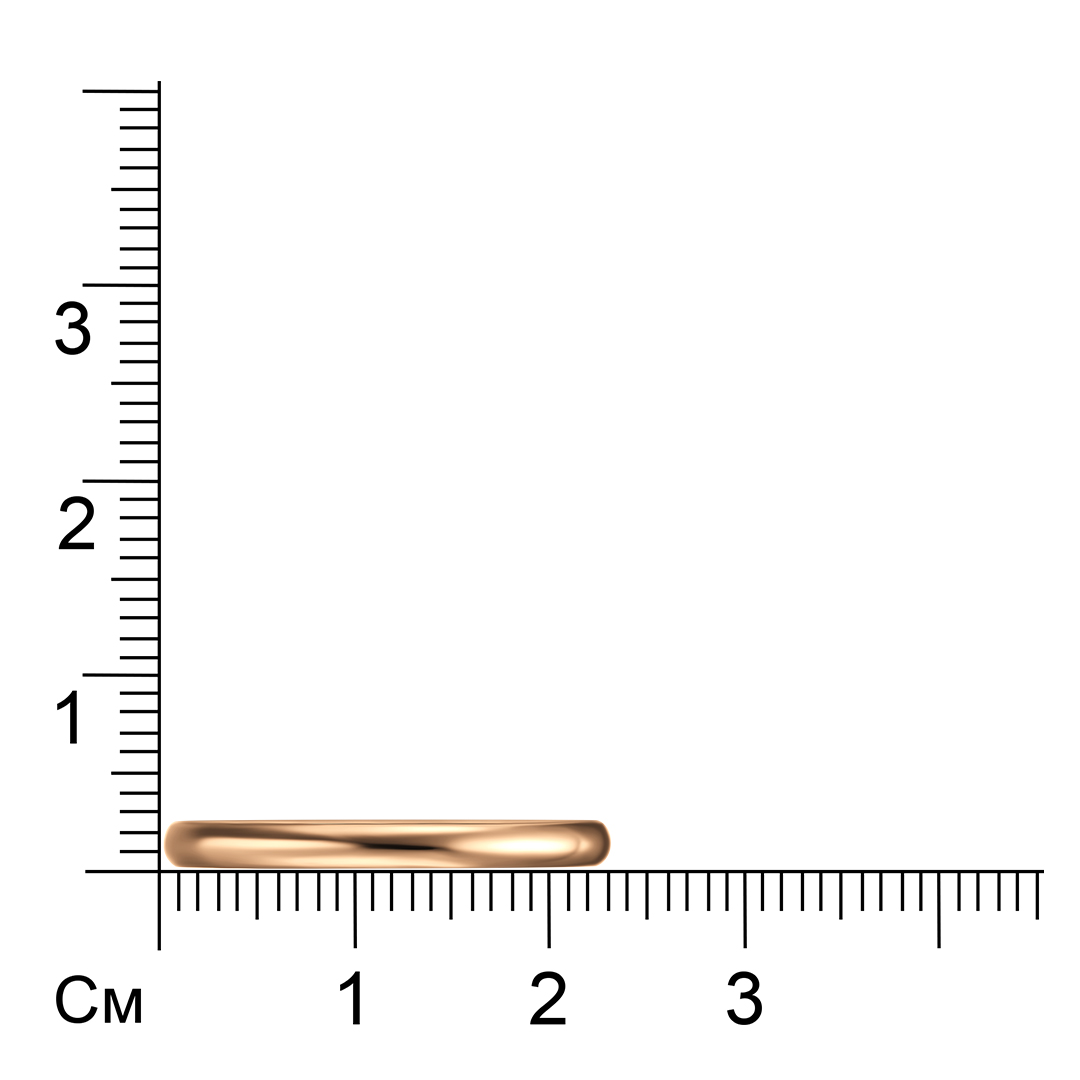 Обручальное кольцо из золота