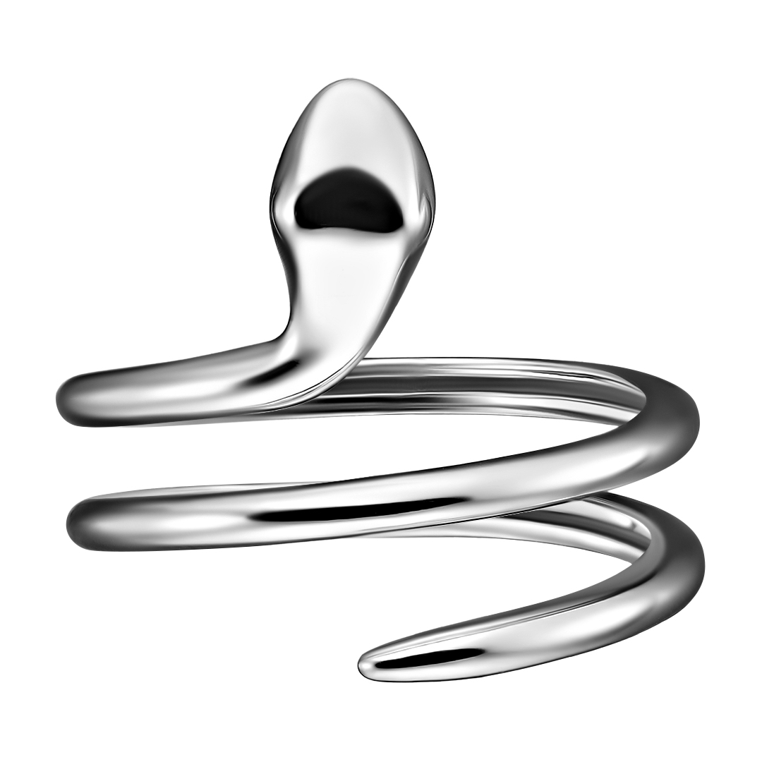Серебряное кольцо 925 пробы; незамкнутое;