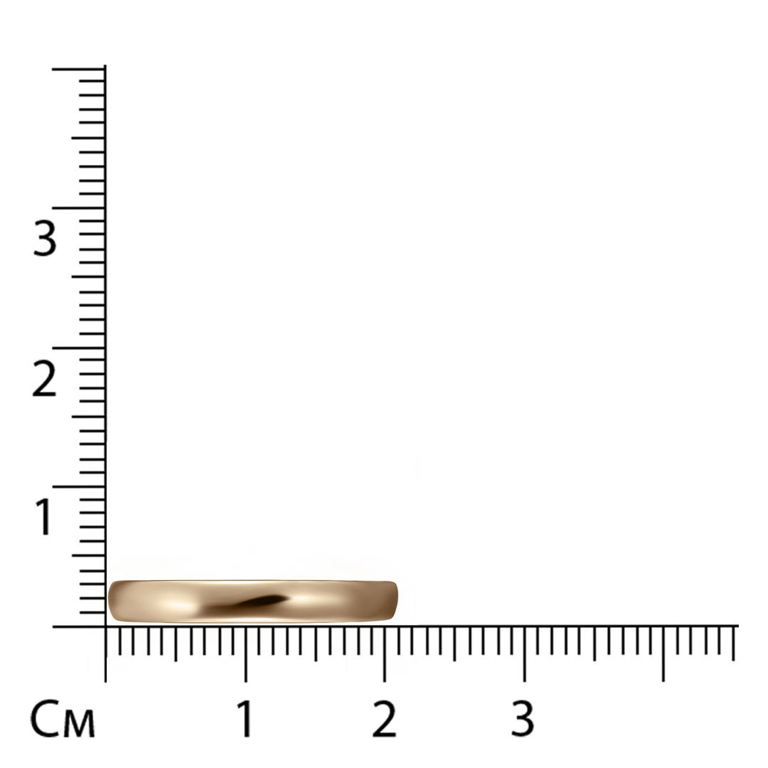 Обручальное кольцо из золота