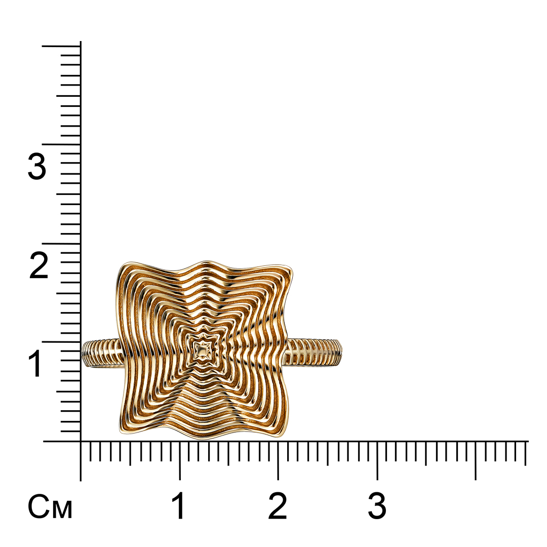 Кольцо из желтого золота