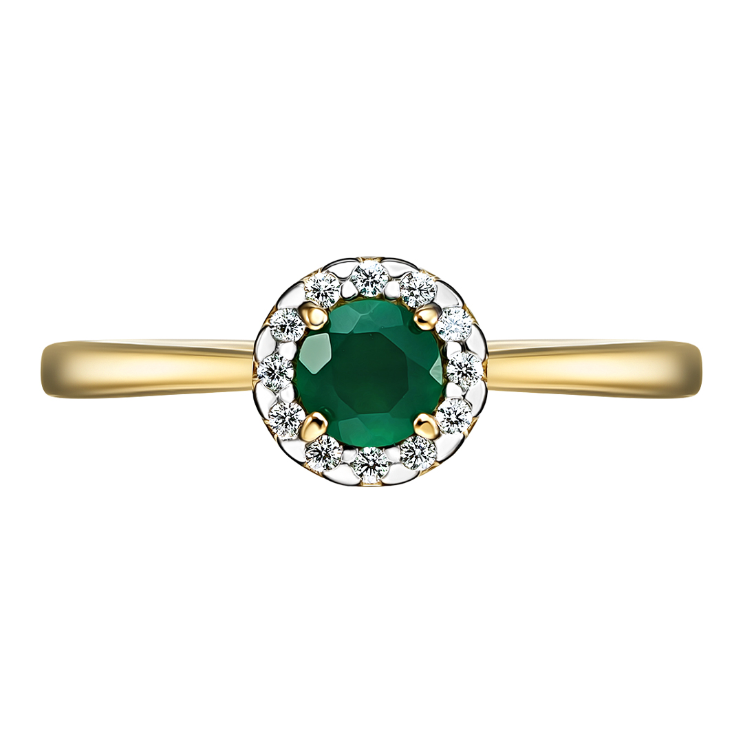 Серебряное кольцо с агатом