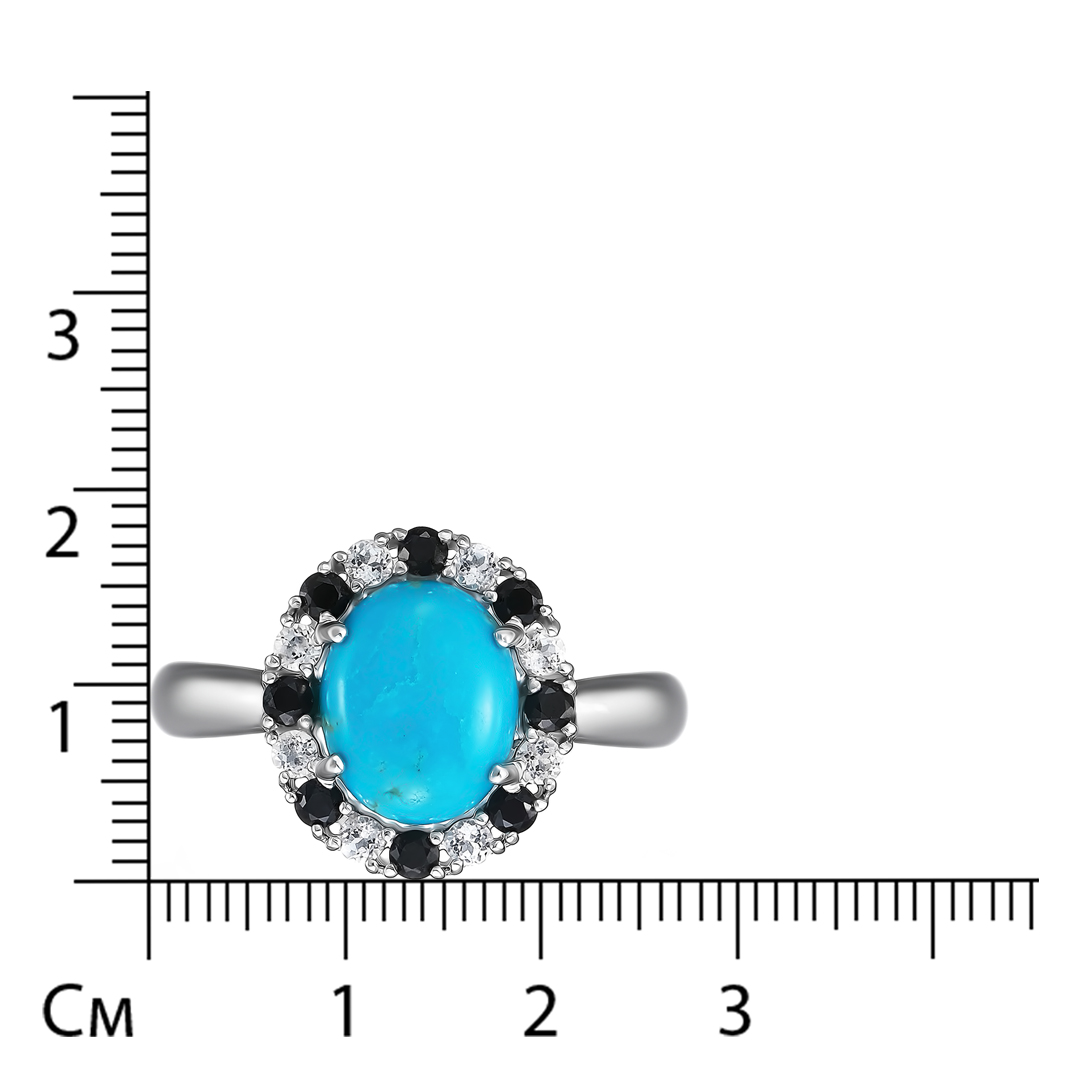 Серебряное кольцо с бирюзой