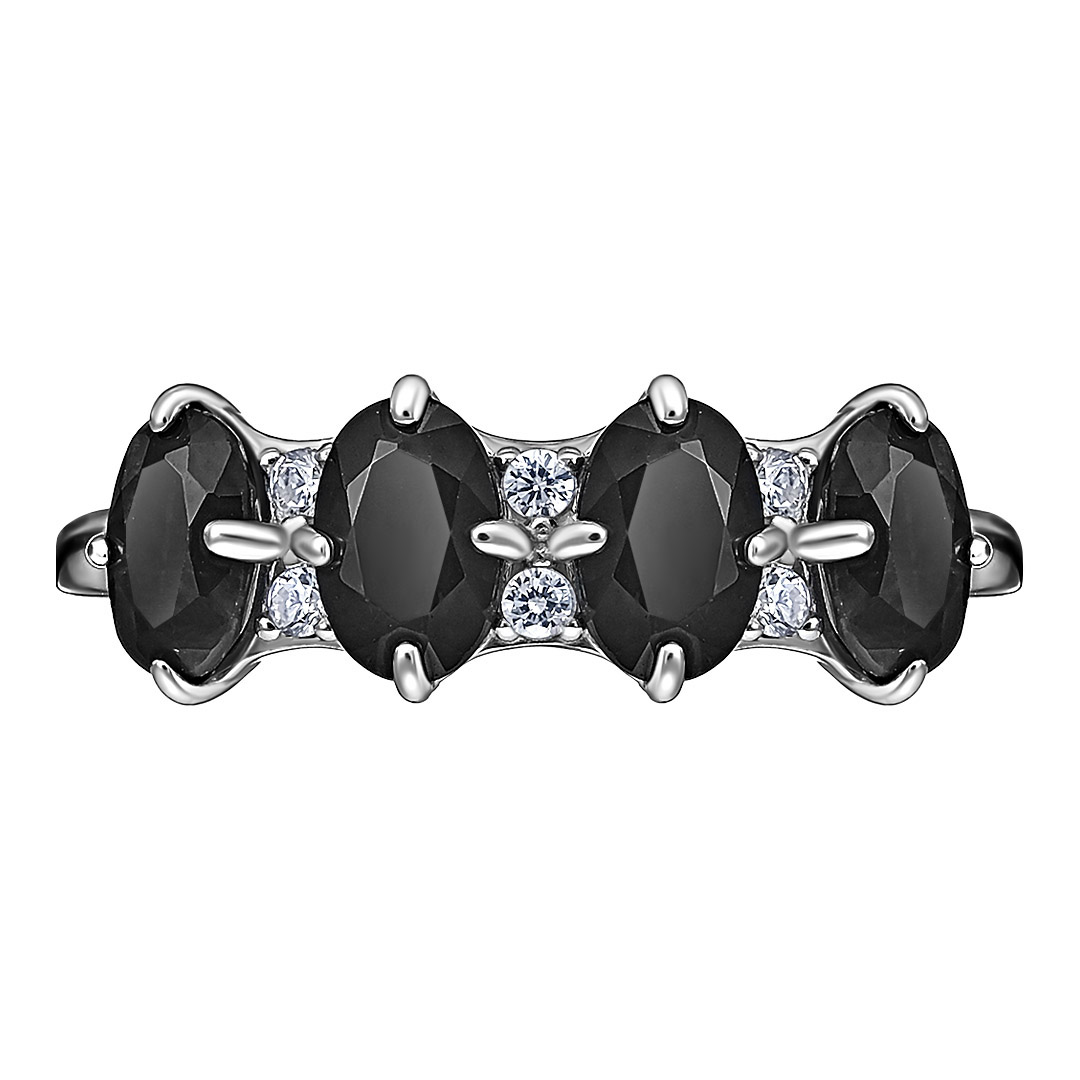 Серебряное кольцо со шпинелью