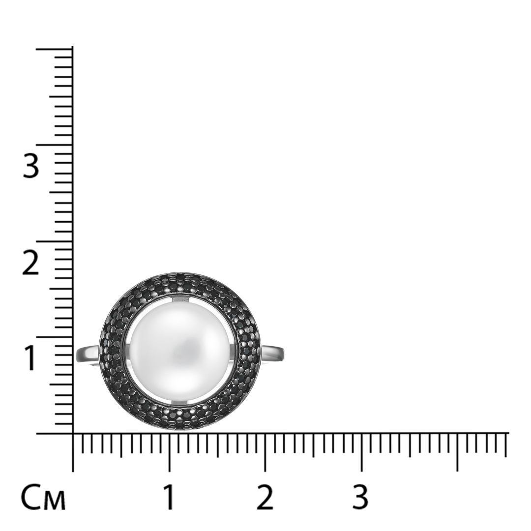 Серебряное кольцо с жемчугом
