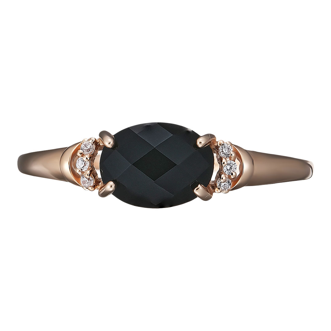 Серебряное кольцо с агатом