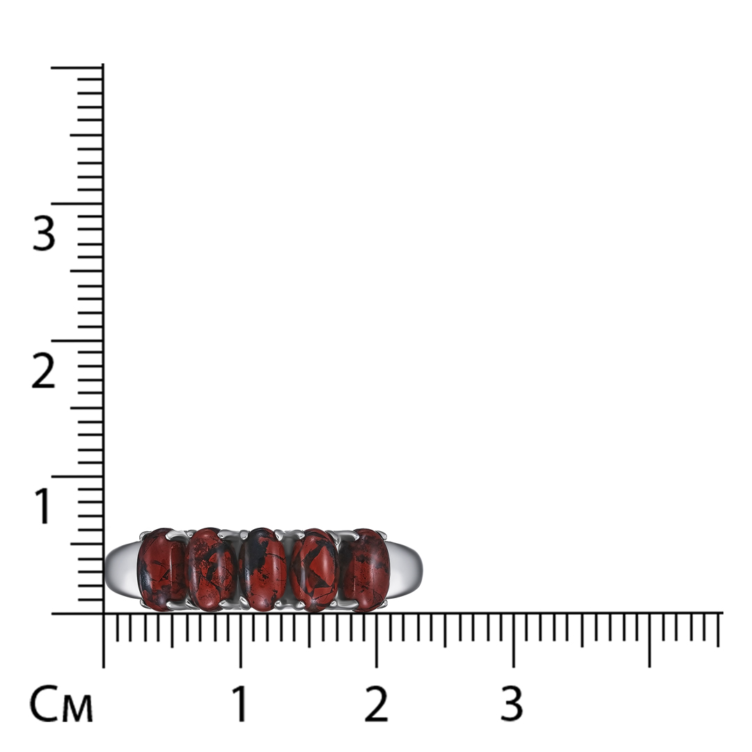 Серебряное кольцо с яшмой