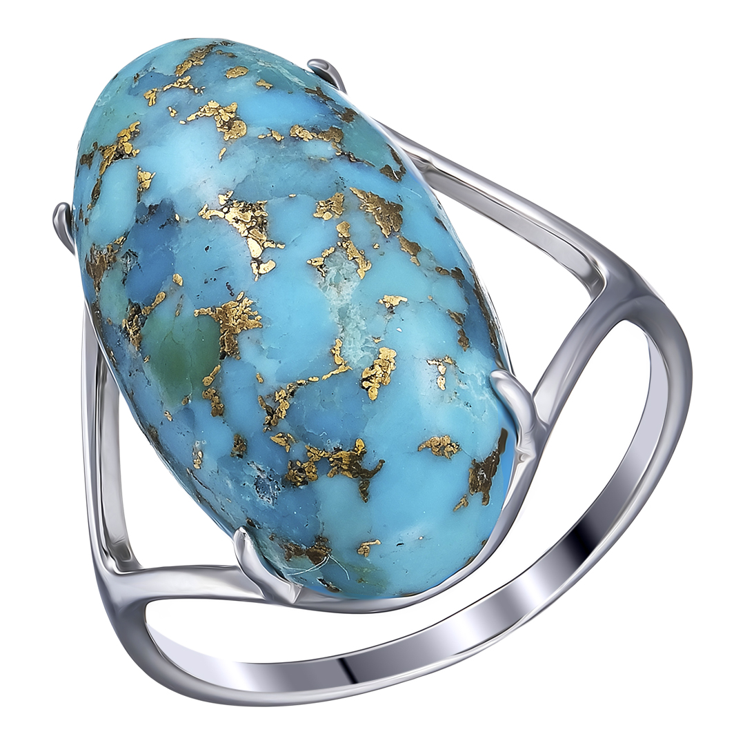 Серебряное кольцо с бирюзой