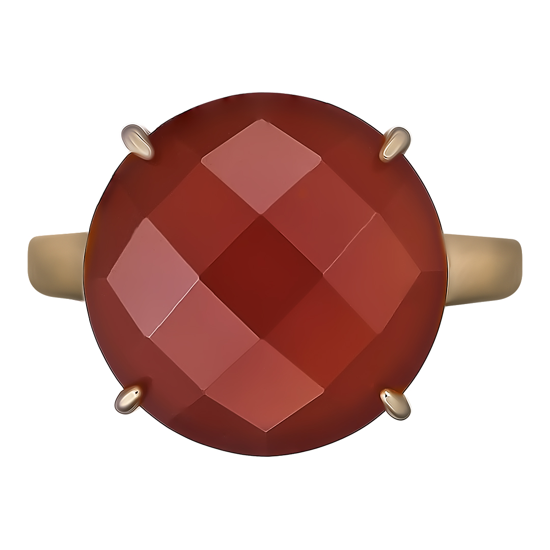 Серебряное кольцо с агатом