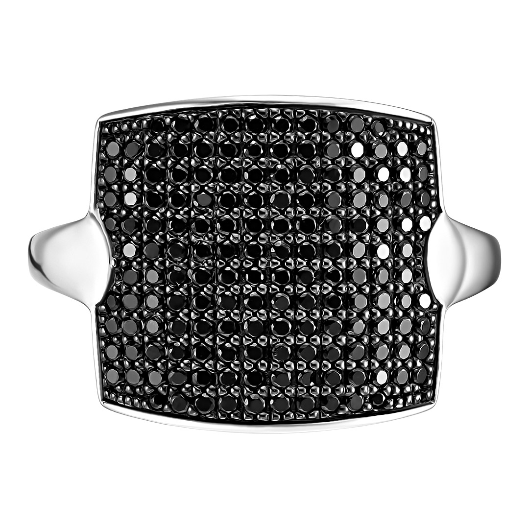 Серебряное кольцо со шпинелью