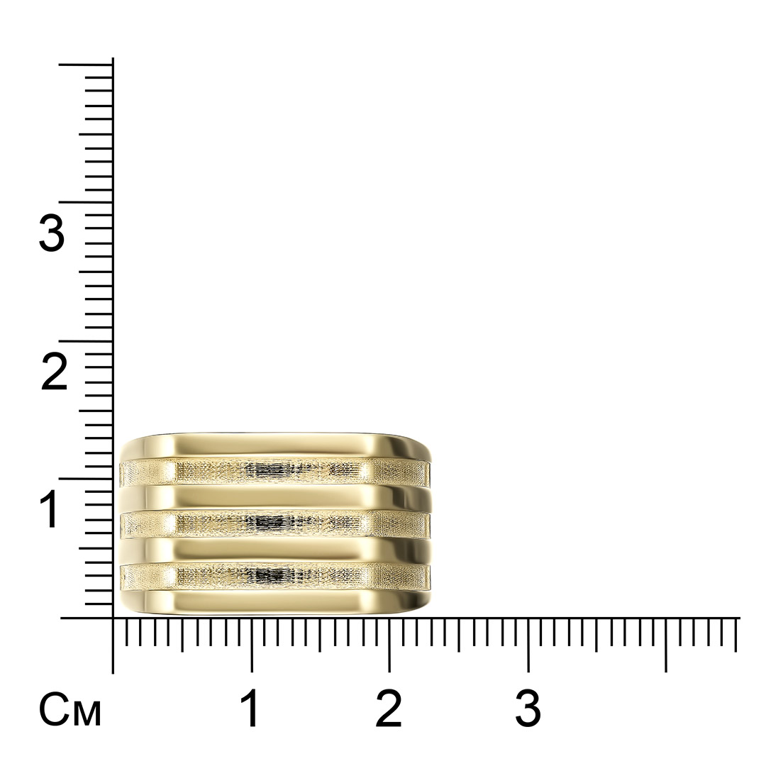 Кольцо из желтого золота