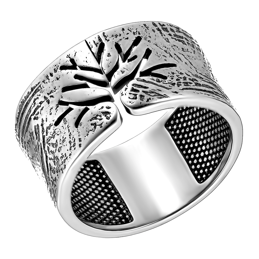 Серебряное кольцо "Дерево"