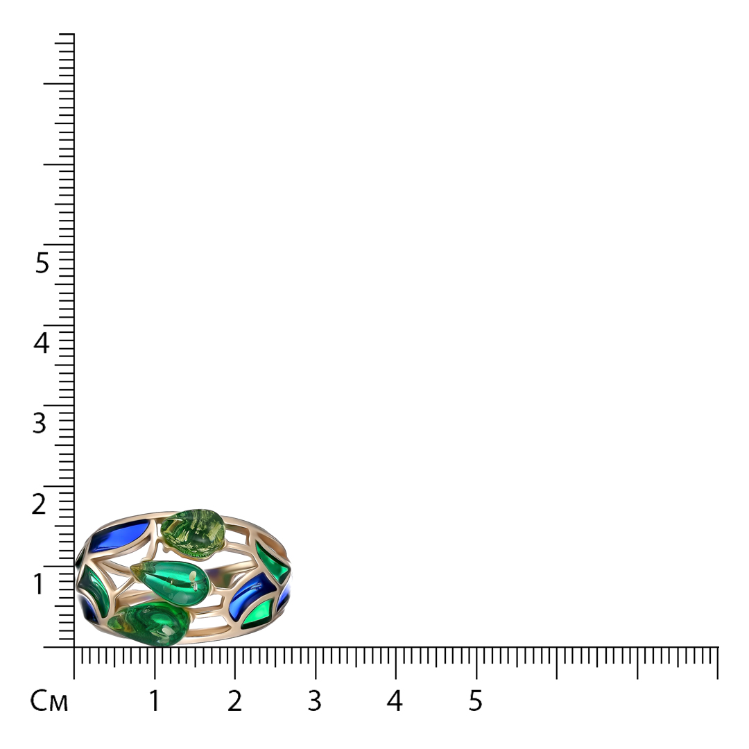 Серебряное кольцо с зеленым янтарем