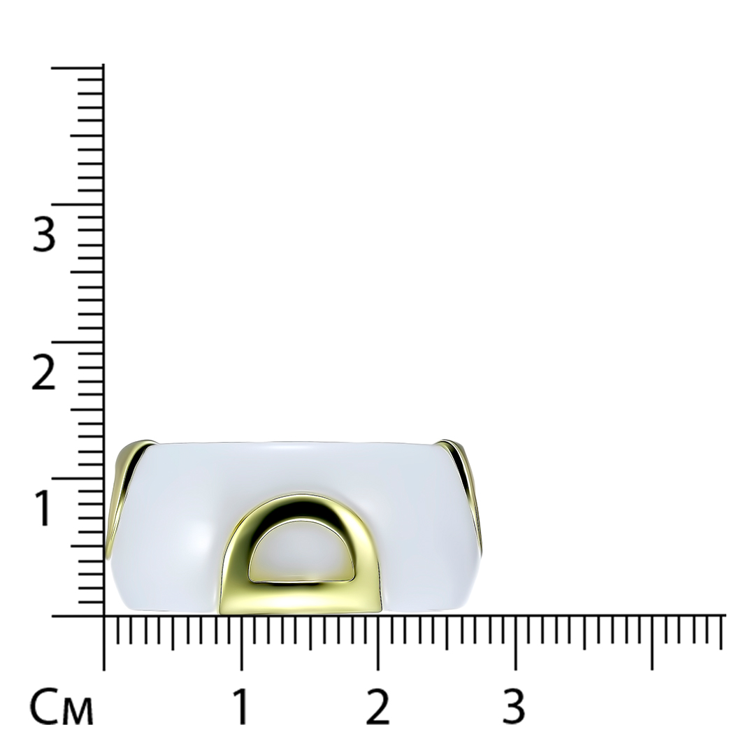 Серебряное кольцо с керамикой
