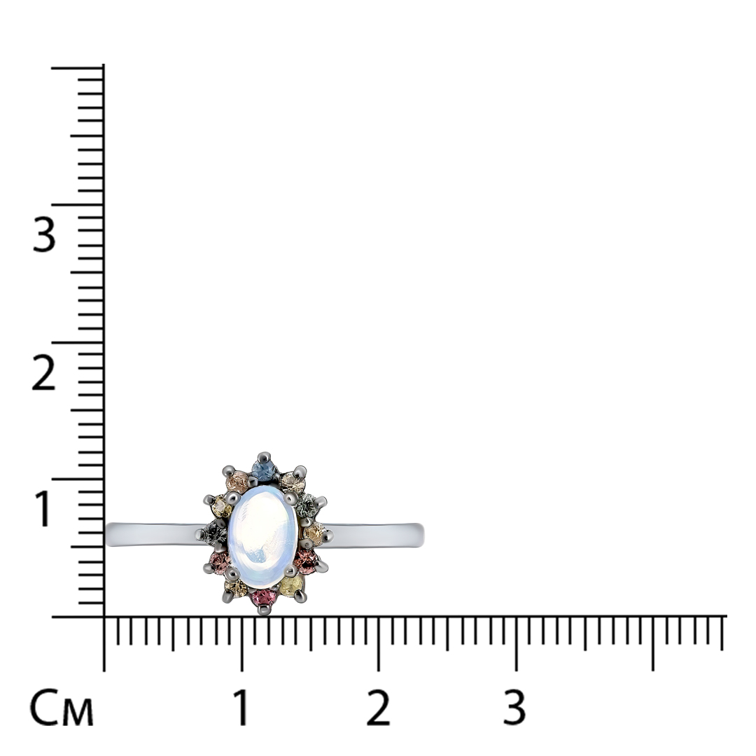 Серебряное кольцо с опалом