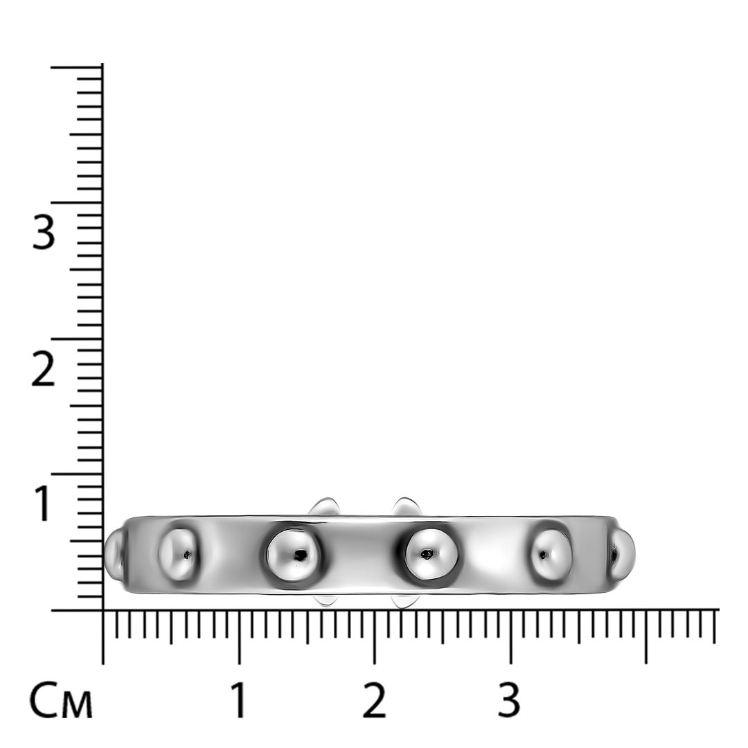 Серебряное кольцо 925 пробы; оксидирование;