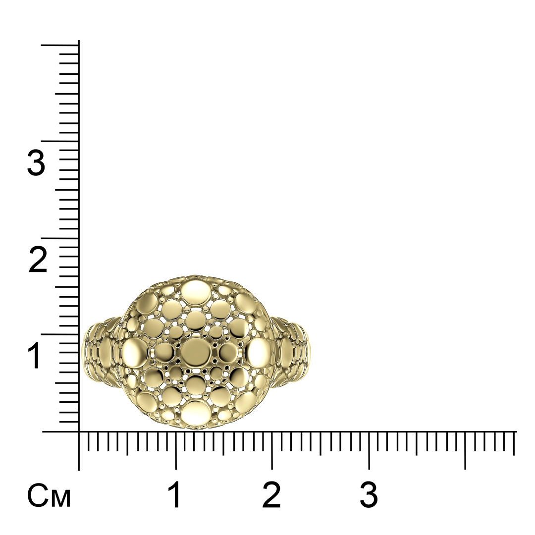 Кольцо из желтого золота