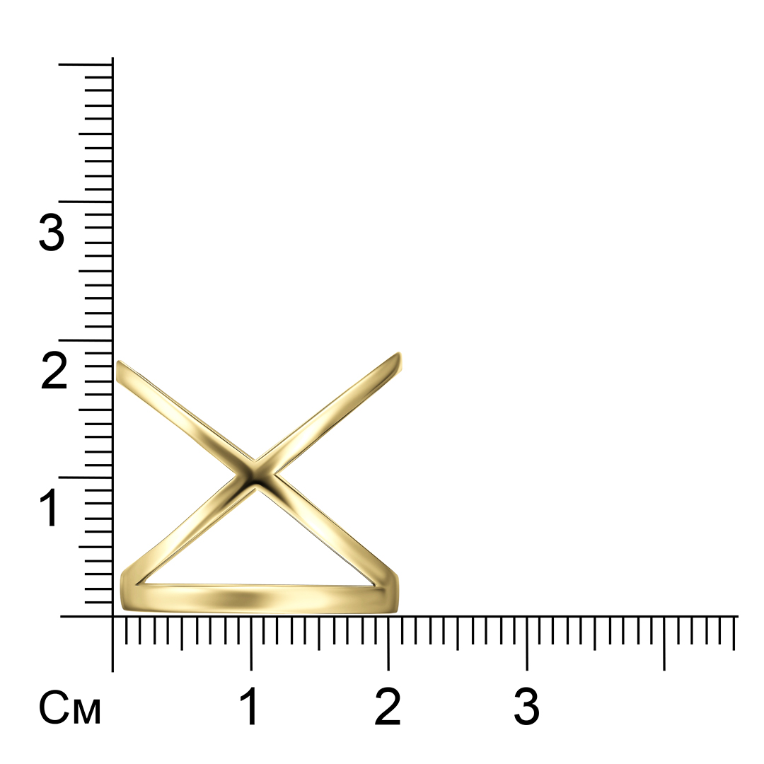 Кольцо из желтого золота