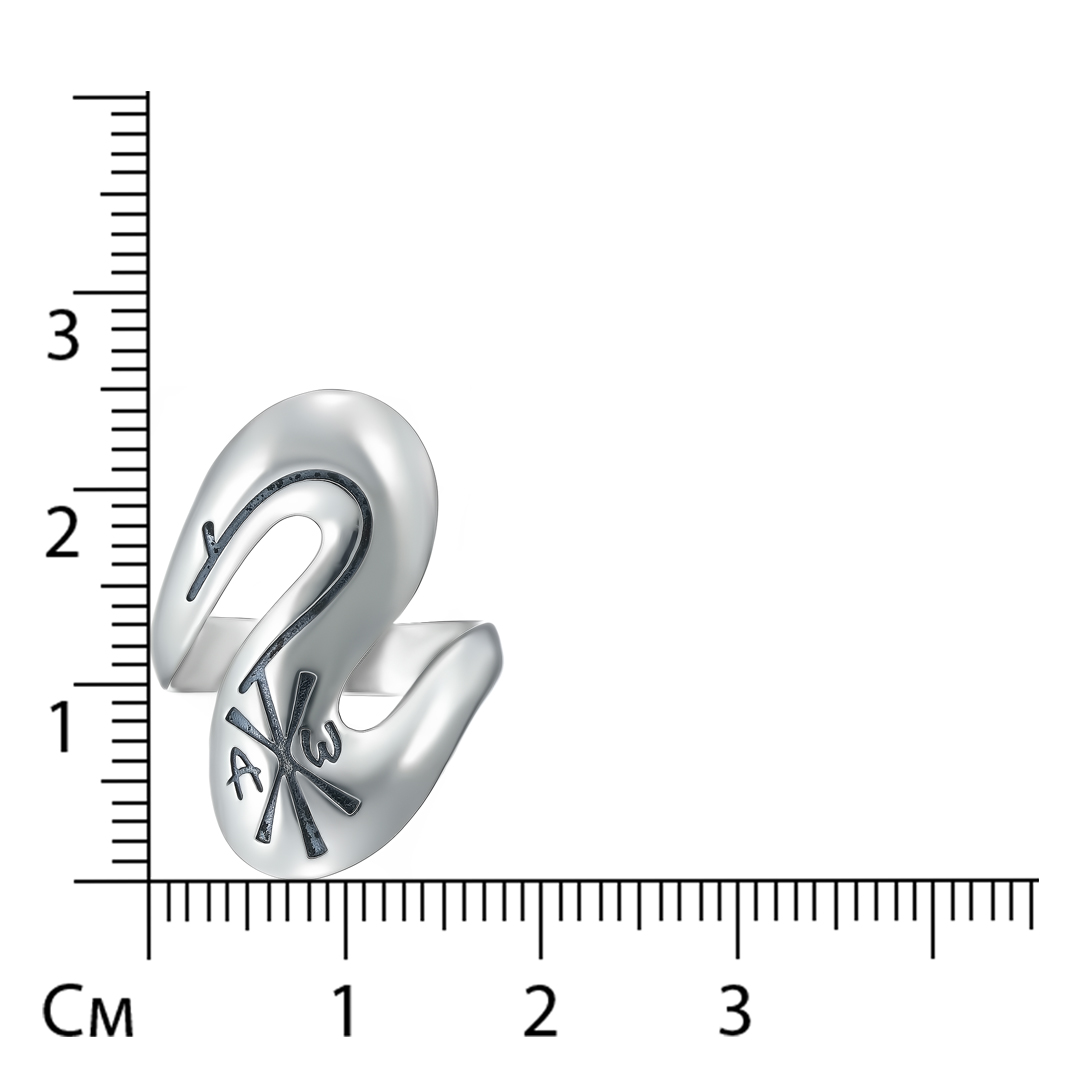 Серебряное кольцо "Необыкновенная сила"
