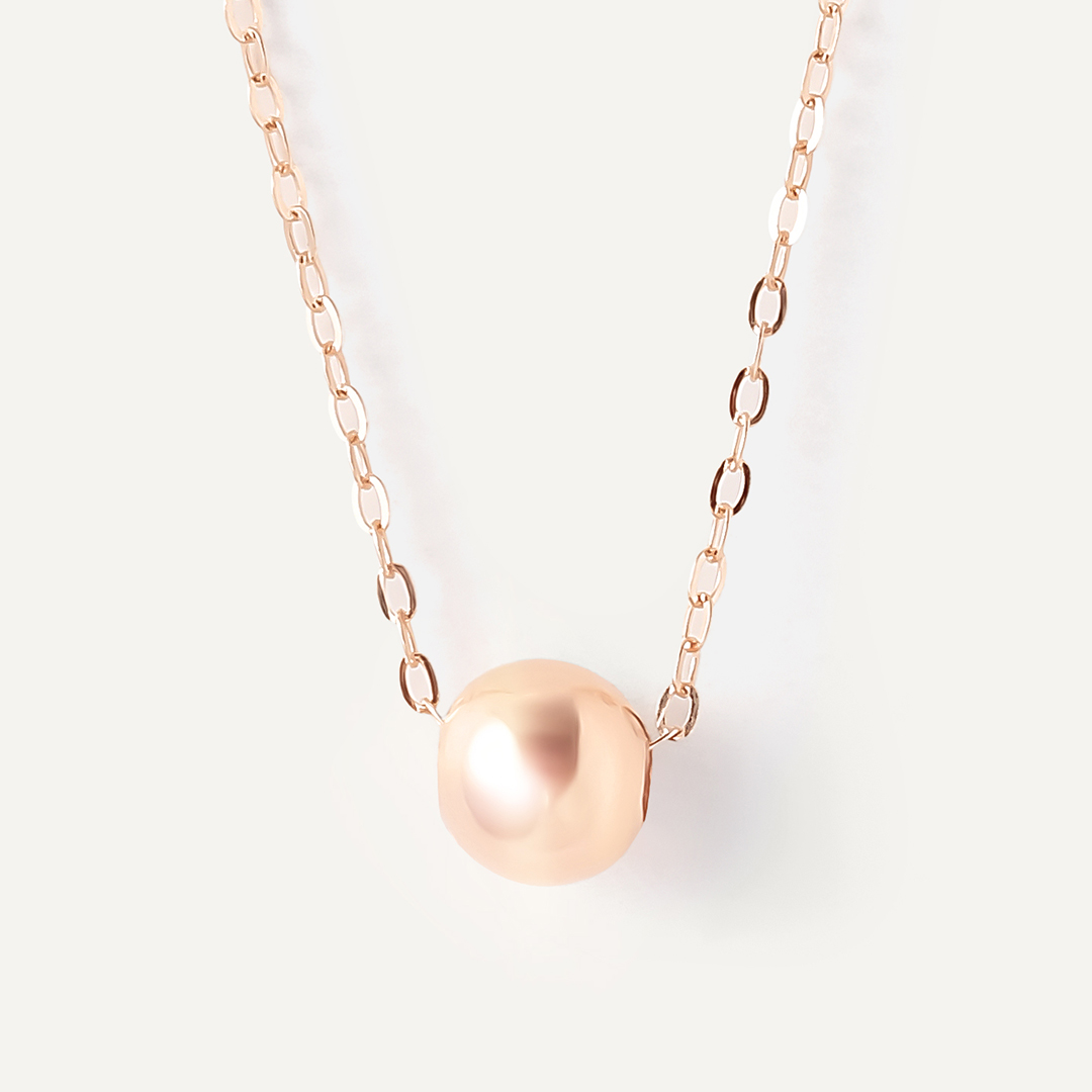 Колье из золота плетение "Якорное"