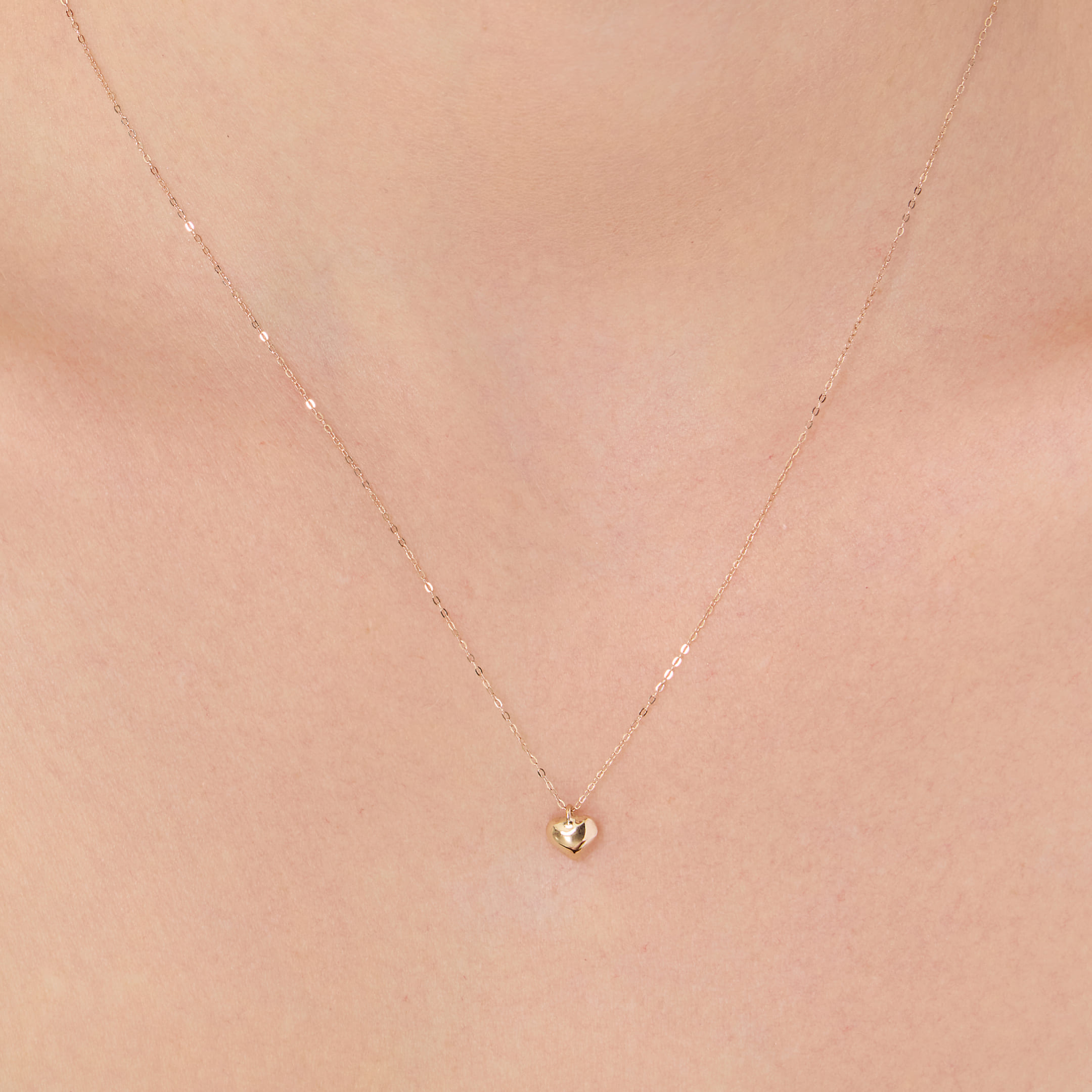 Колье из золота "Сердце"