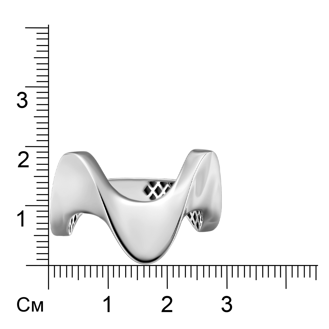 Кольцо из белого золота