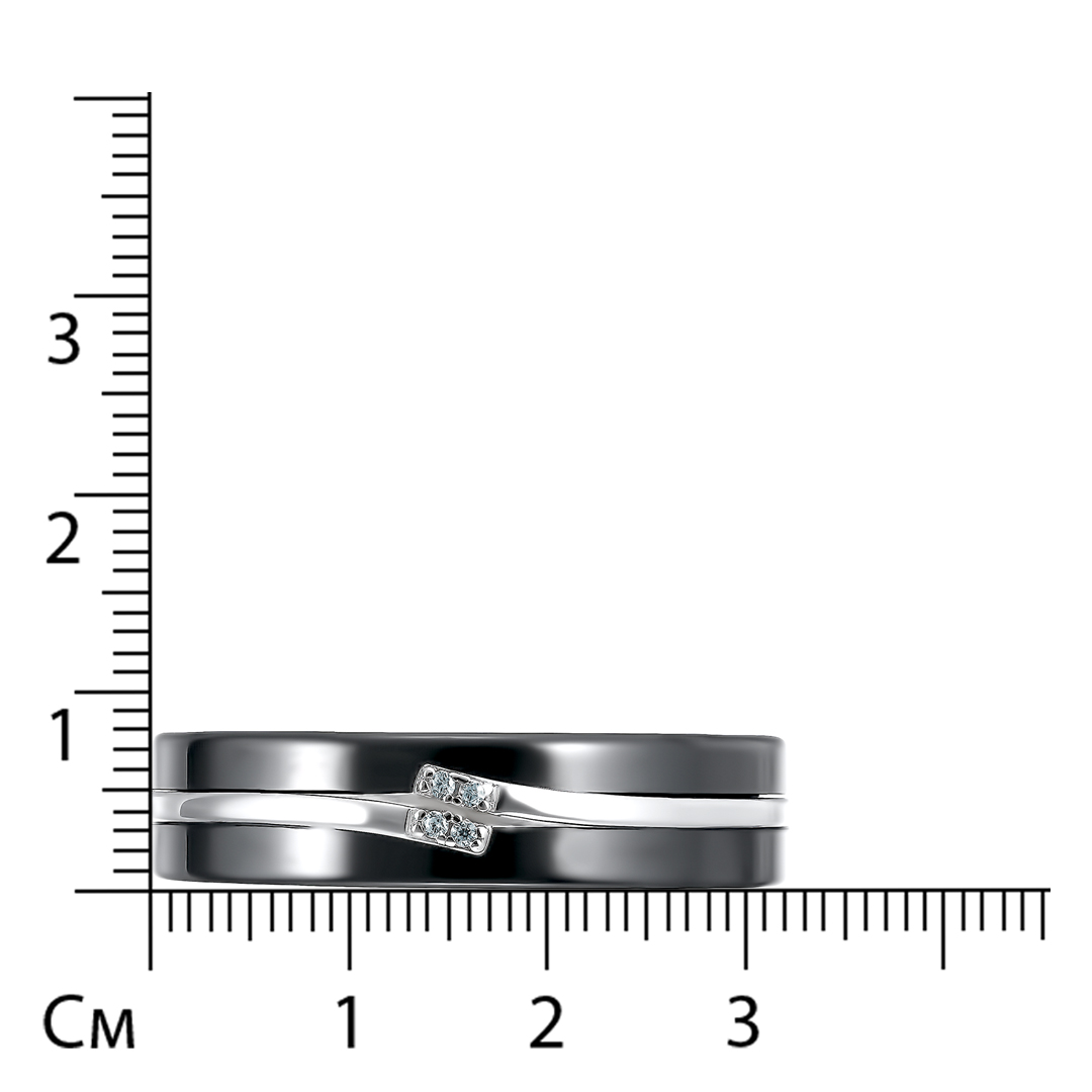 Серебряное кольцо с керамикой