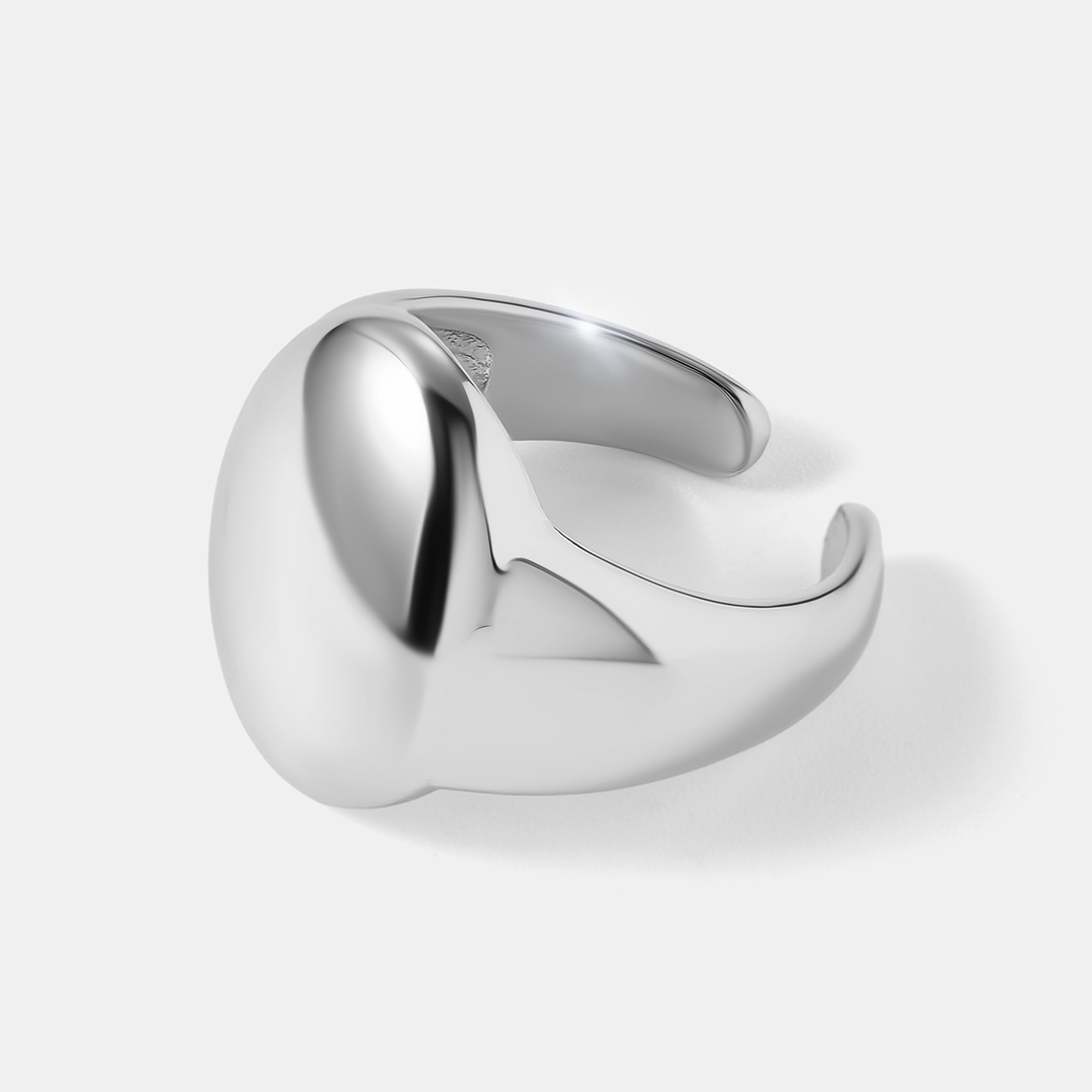 Бижутерное незамкнутое кольцо