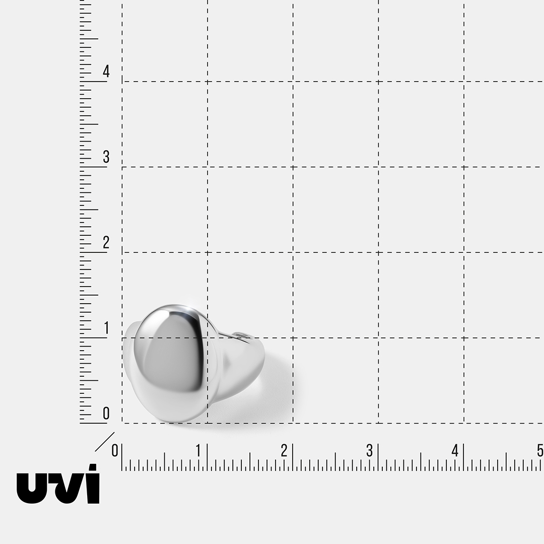 Бижутерное незамкнутое кольцо