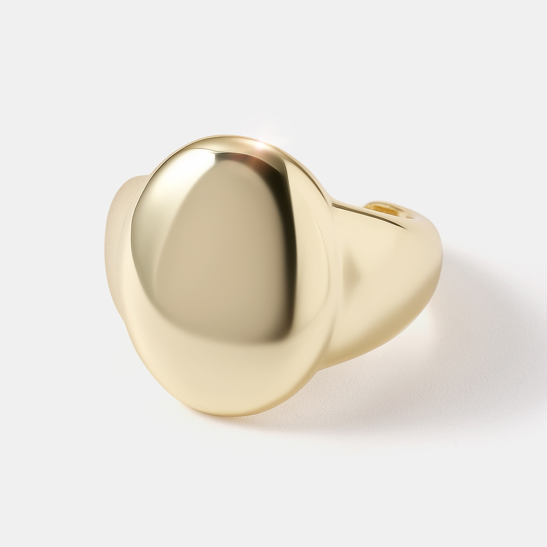 Бижутерное незамкнутое кольцо