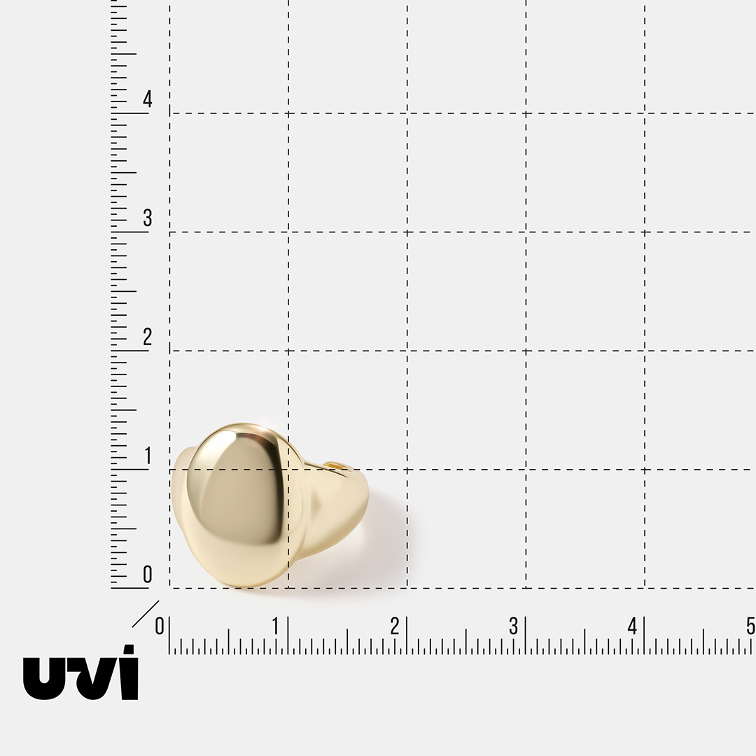 Бижутерное незамкнутое кольцо