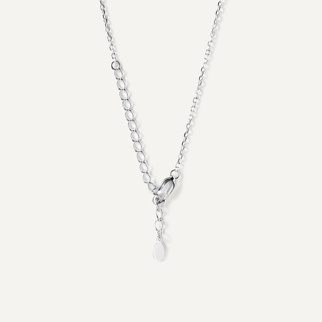 Серебряное колье с ларимарами