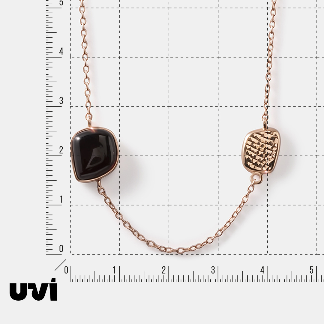 Серебряное колье с янтарем