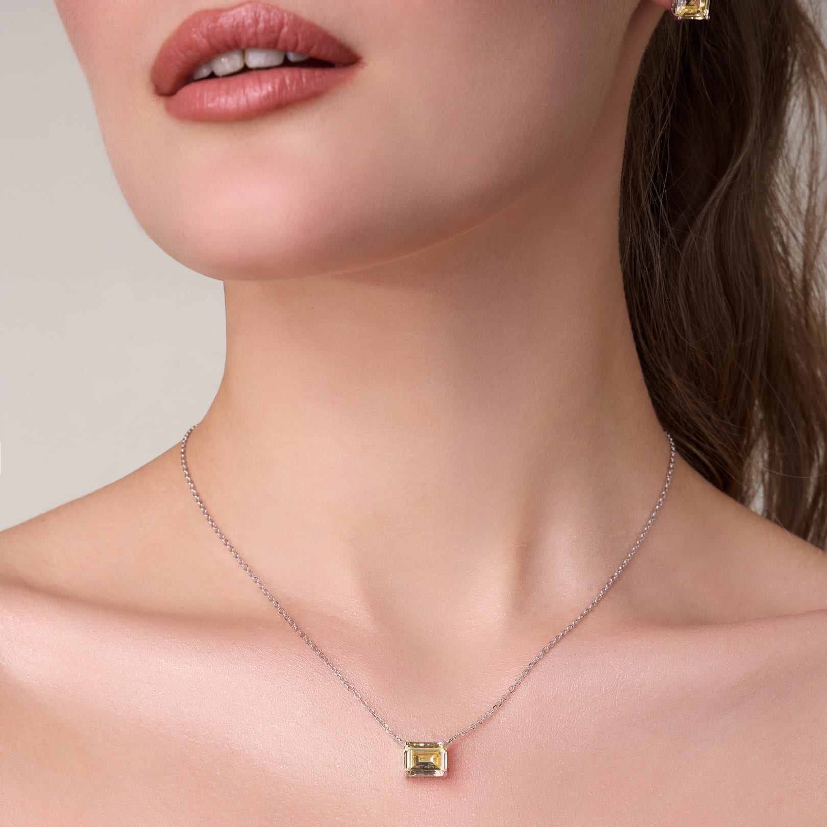 10723-000065 Колье (Ag 925)