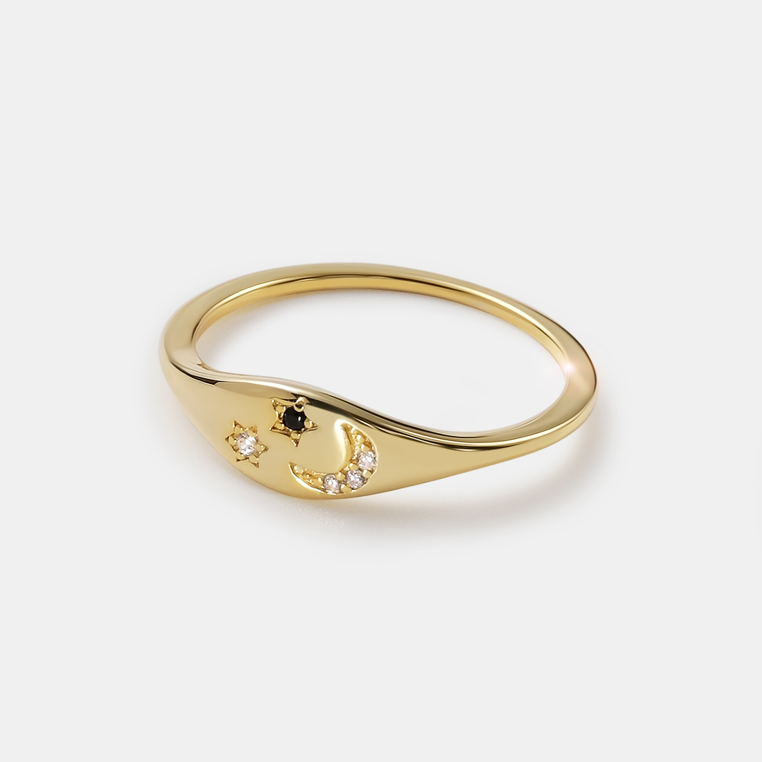 Серебряное кольцо 925 пробы; вставки 5  Куб. Цирконий разноцв. 0,1ct;